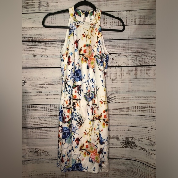 Venus Floral Women's Dress- Multicolor S - Picture 13 of 14